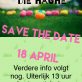 Save the date!  18 april 2022